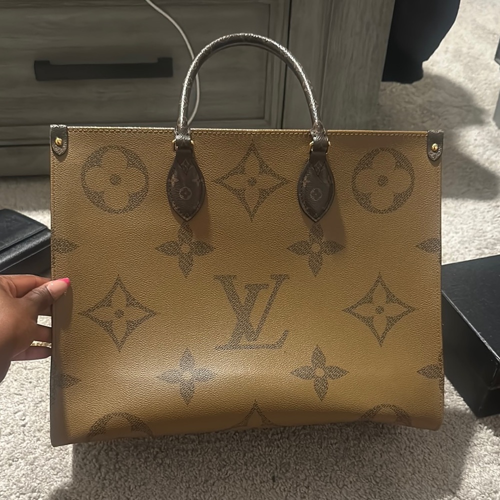 Louis Vuitton Brown Monogram Tote Iconic Design